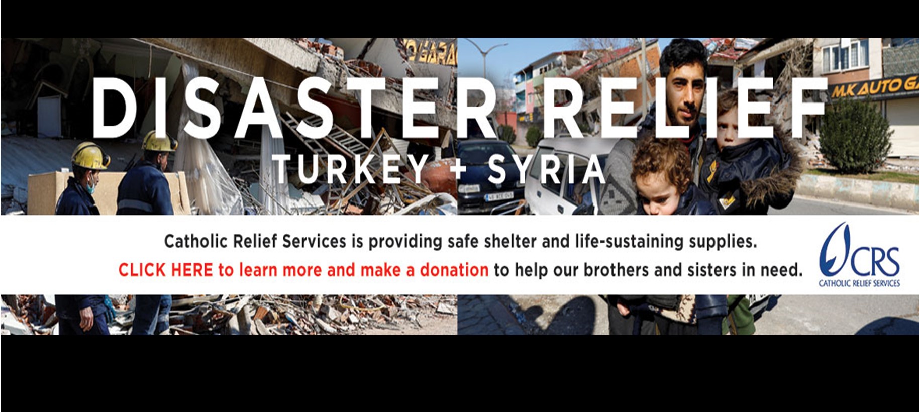 Earthquake relief in Syria & Turkey